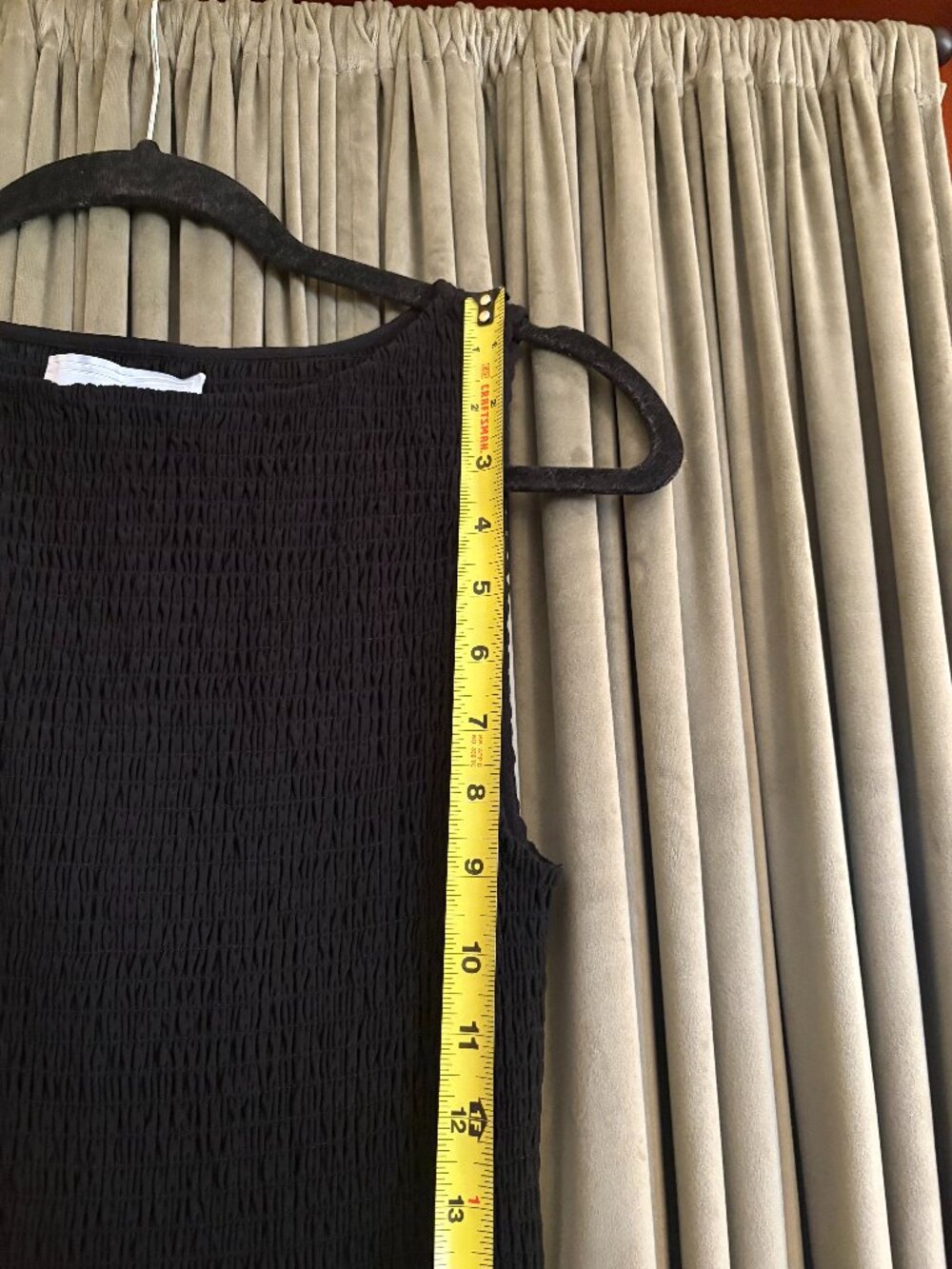 Hill House: The Cosima Nap Dress in Black Jersey - Picture 5 of 10